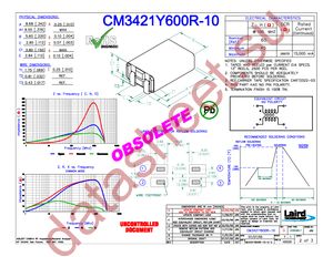 CM3421Y600R-10 datasheet  
